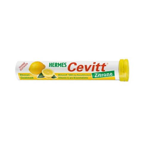 Hermes Cevitt Zitrone Brausetabletten, 20 St 